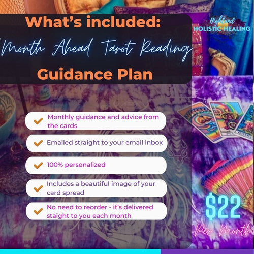 'Month Ahead' Email Tarot Reading Plan