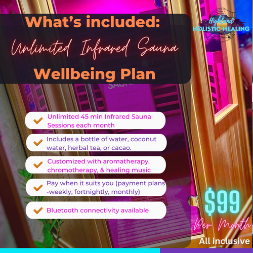 'Unlimited Infrared Sauna' Health & Wellness Plan