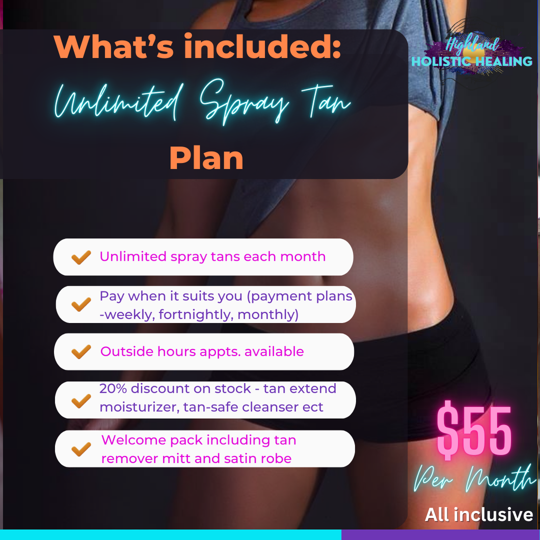 'Unlimited Spray Tan' Plan