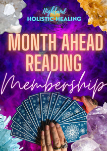 'Month Ahead' Email Tarot Reading Plan